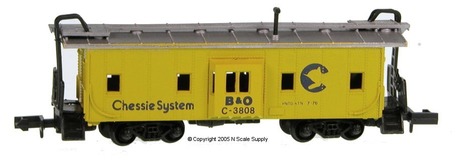 B&O Chessie System - Caboose, Bay Window - Con-Cor 0001-125301